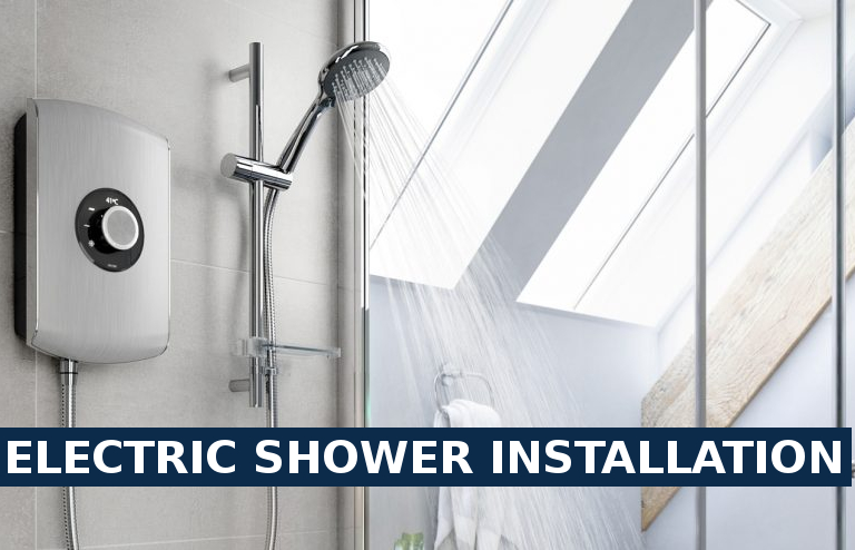 Electric shower installation Stanwell